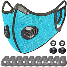 Anti Pollution Cycling Facemask Washable Breathable Adjustable Outdoor Running